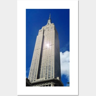 Empire State Building Manhattan New York City Posters and Art